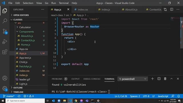 React Routing | React Router Dom смотреть онлайн