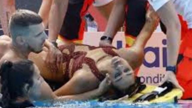 Anita Alvarez Lost Consciousness Full Video | Andrea Fuentes Rescuing The American Anita Alvarez