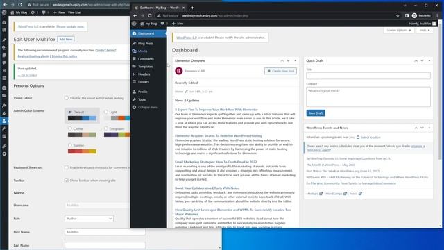 How To Add New User In WordPress – With Different User Roles смотреть онлайн