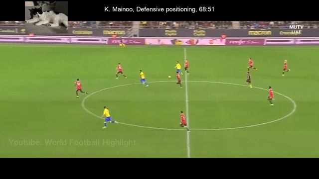 Kobbie Mainoo |  Cádiz Vs Manchester United 2022-12-07 Match Highlight | Every Touch