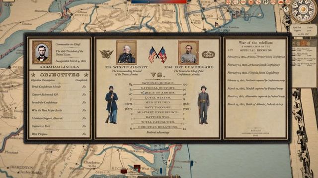 Grand Tactician The Civil War First Look Army Navy Management смотреть онлайн
