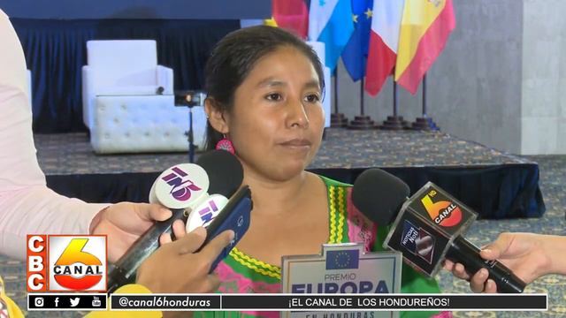 Unión Europea entrega premio de DD.HH. A María Felìtica López смотреть онлайн