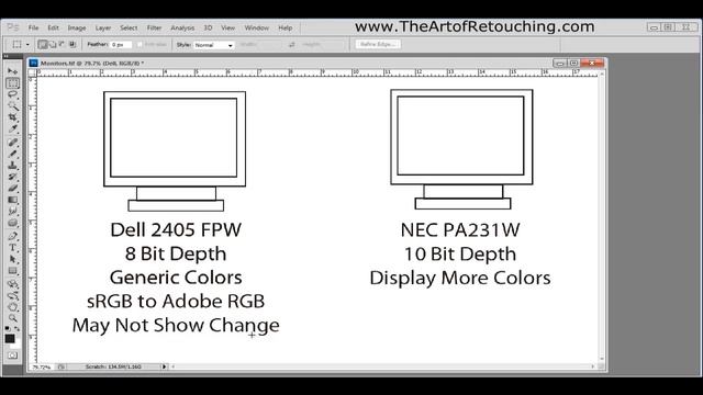 Color Spaces - sRGB, Adobe RGB, ProPhoto RGB and CMYK - Photoshop Tutorial смотреть онлайн
