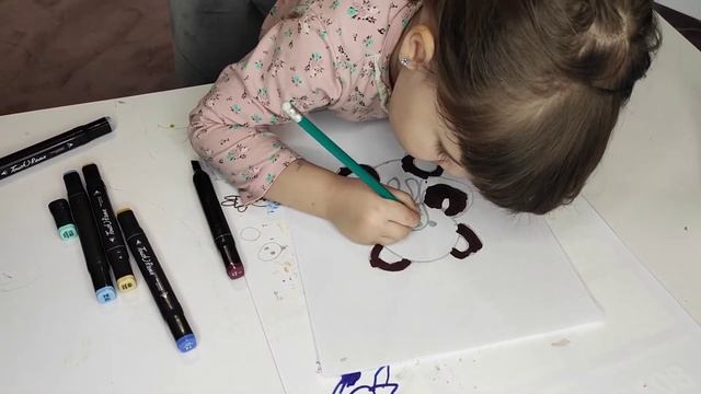 КАК НАРИСОВАТЬ МЕДВЕЖОНКА - РАЗВИВАЮЩЕЕ ВИДЕО смотреть онлайн