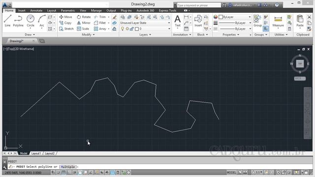 Transformando Polyline em Spline смотреть онлайн