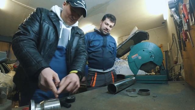 Изготовление выхлопа из нержавейки своими руками часть 2. / Hyundai Tiburon TwinTurbo 16+