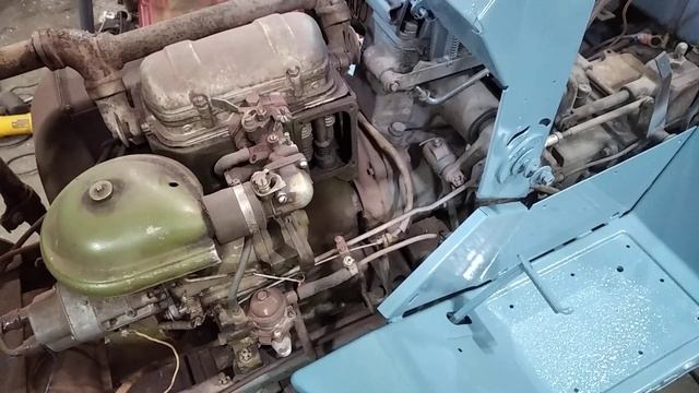 КМЗ-012 ХТЗ Т-012 механизм ножного газа смотреть онлайн