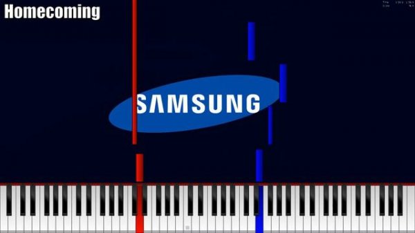 5 SAMSUNG ALARM TONES - Piano Tutorial