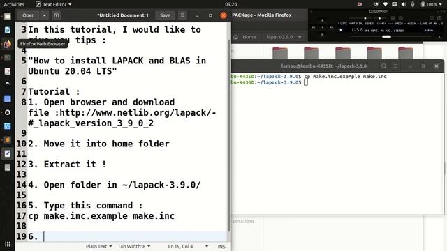 How To Install BLAS/LAPACK in Ubuntu 20.04 LTS [WORKED] смотреть онлайн