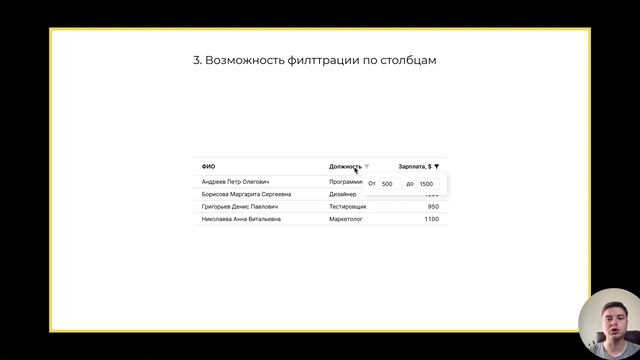 5 способов улучшить юзабилити таблиц смотреть онлайн