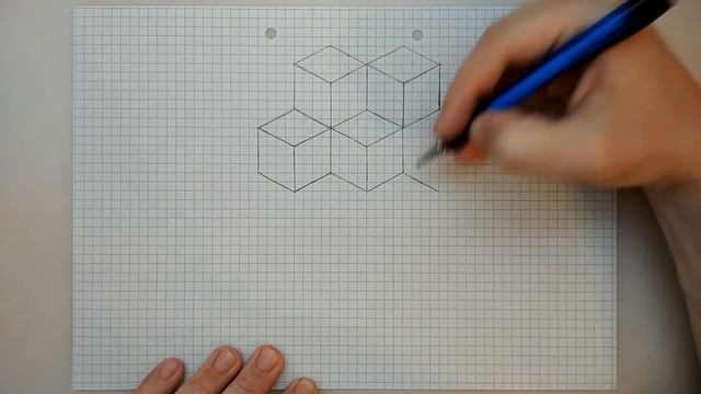 Axonometric draw: Isometric Cubes - Games with Cubes 03 смотреть онлайн