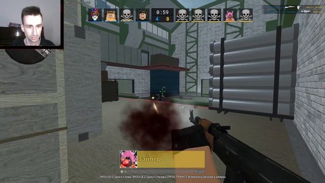 ГЛОБАЛ ИЗ КС ГО ЗАШЕЛ В КОНТЕР БЛОКС ◉ ROBLOX смотреть онлайн