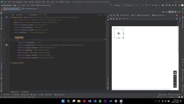 How to Add Simple Ripple Effect To ImageView (Back Icon) Android смотреть онлайн