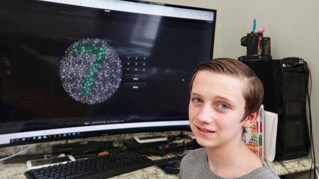 SEEING COLOR FOR THE FIRST TIME! | COLORBLIND GLASSES смотреть онлайн