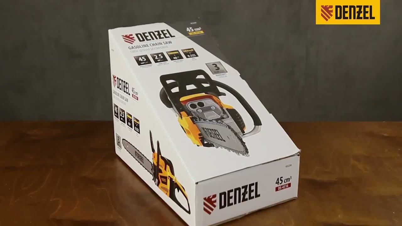 Пила цепная бензиновая DS 4516 смотреть онлайн