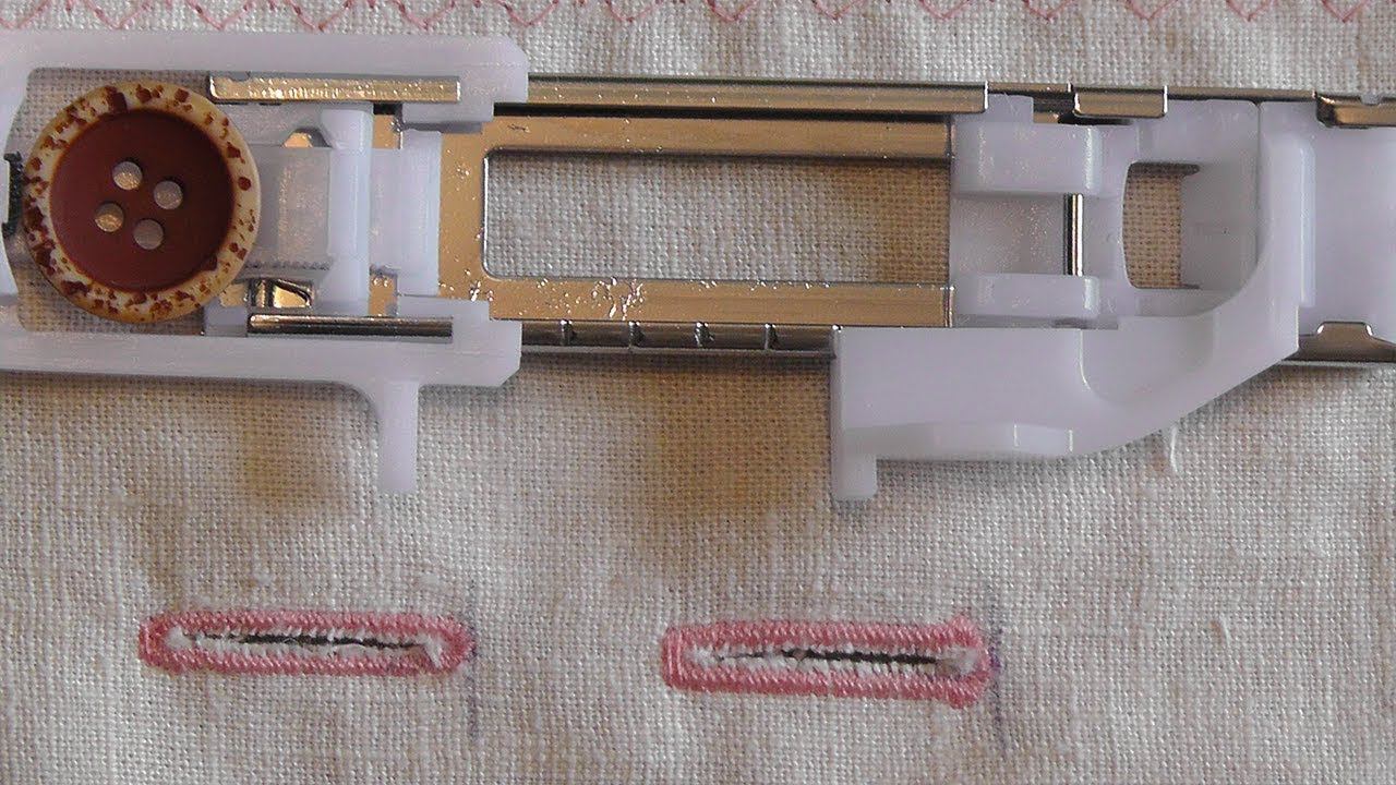 Делаем автоматические петли на швейной машинке Janome смотреть онлайн