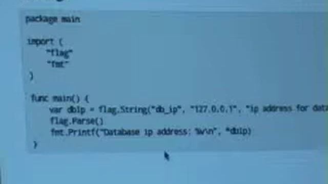 Command line tools development in Go смотреть онлайн