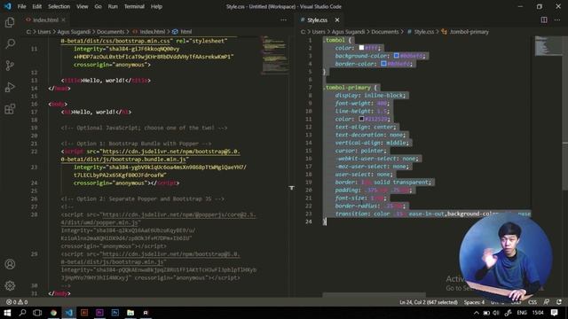 Apa itu Framework & Bootstrap || Belajar Web Design dengan BOOTSTRAP 5 - Intro смотреть онлайн