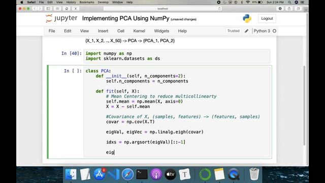 Implementing PCA Using NumPy смотреть онлайн