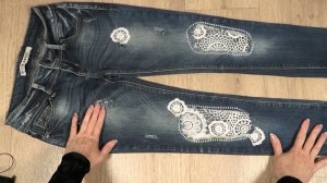 Меняем дизайн на джинсах | Вторая жизнь старых вещей