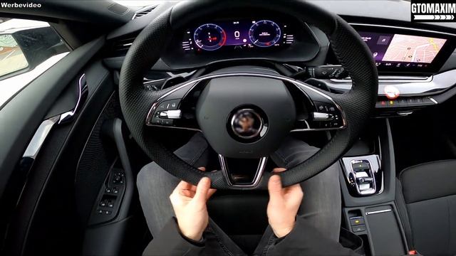 2022 Skoda Octavia Combi Sportline 4x4 2.0 TSI - Pov Test Drive