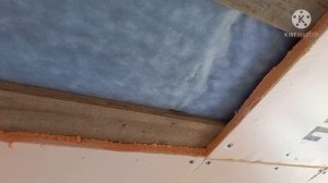 Снял пеноплекс с потолка! Утепление пеноплексом потолка частного дома!