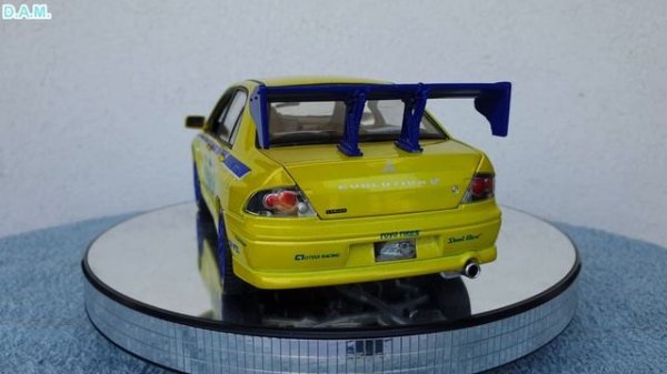 Mitsubishi Lancer Evolution 7 2 Fast 2 Furious Paul Walker Ertl 1/18