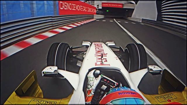 F1 2008 Adrian Sutil Monaco GP Onboard | Assetto Corsa смотреть онлайн