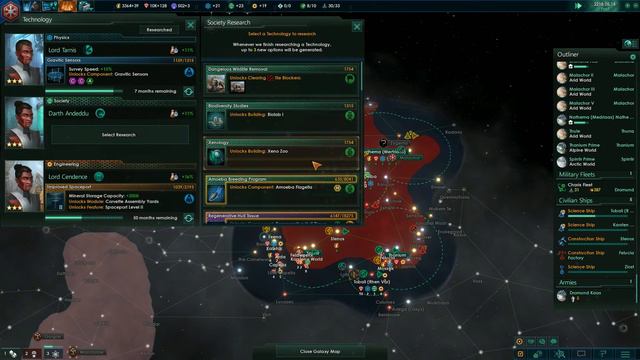 Stellaris - A Galaxy Divided - Sith Campaign - Ep3 смотреть онлайн