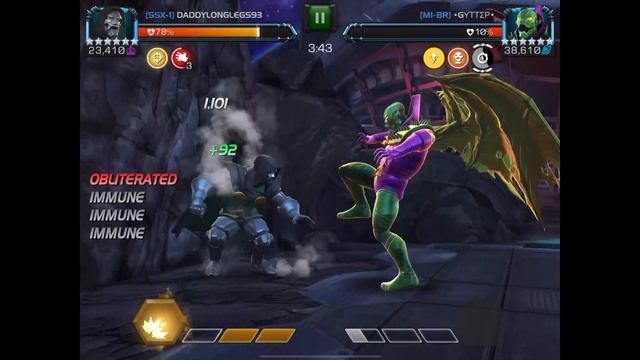 Alliance War 29.3 - SSx1 vs MI-BR: Reed Takes On His First Rank 4 Doctor Doom! смотреть онлайн