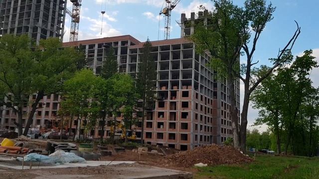 21.05.19г ЖК Венский лес Уфа Унистрой Новостройки и Застройщики в Уфе Отзывы ход строительства обзо смотреть онлайн