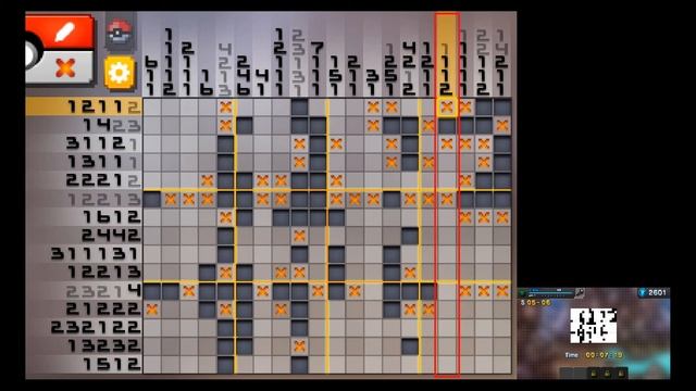 Pokemon Picross - Puzzle 05-06 - Zygarde 50% Forme смотреть онлайн