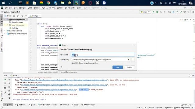 Real project5 with python (TelegramBot O'zbek tilida) смотреть онлайн
