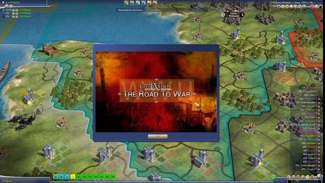 Civilization IV Beyond the Sword Road to War Ulmanis 01 смотреть онлайн