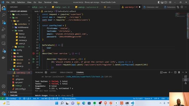 Intro to Testing & Testing Node.js APIs with Jest and Supertest смотреть онлайн