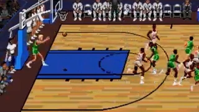Lakers versus Celtics and the NBA Playoffs - (Sega Genesis/Mega Drive) смотреть онлайн