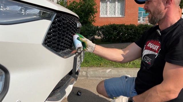 Обработал Haval Защитным спреем от грызунов Liqui Moly - Marder - Schutz - Spray, цена 1.100 рублей