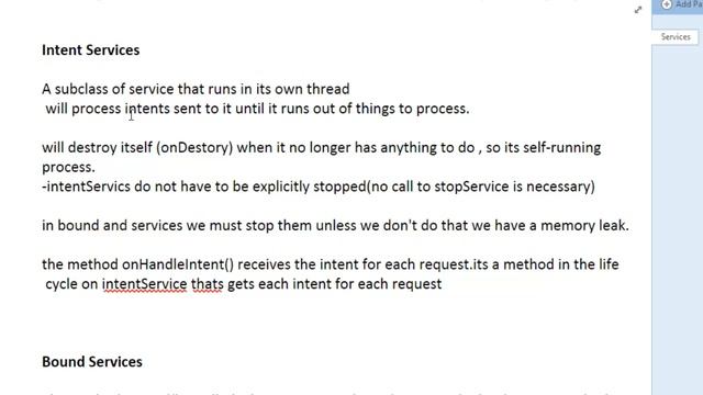 services in android part4 what is an intentservice смотреть онлайн
