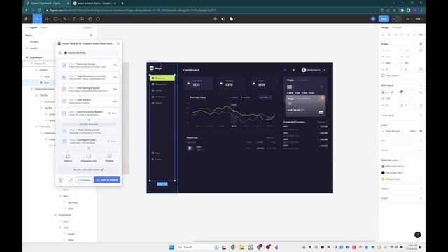 Locofy.ai | Going from a Stocks Dashboard Figma Design to a Next.js app with Locofy.ai [Quick Build смотреть онлайн