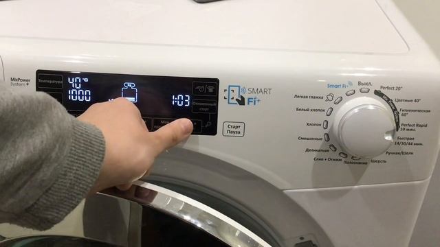 Обзор стиральной машины Candy GrandO Vita GVF4 137 LWHC/2-07 и разбор программ. смотреть онлайн