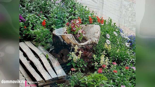 90 интересных идей для сада: поделки, качели, скамейки, красивое обустройство смотреть онлайн