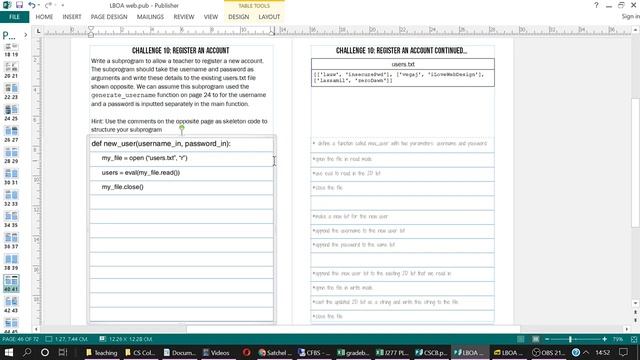 LBOA 2.0 Challenge 39 - File writing in Python смотреть онлайн