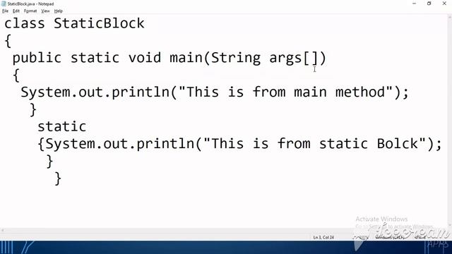 Static Block In Java || Static Block Program || In Hindi смотреть онлайн