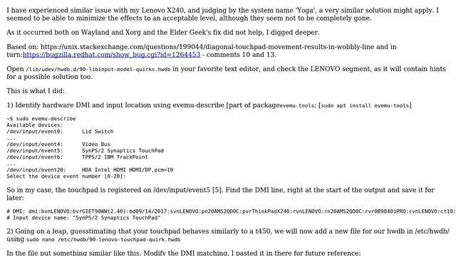 Ubuntu: Touchpad makes mouse go in a "grid-like" pattern, External mouse doesn't (3 Solutions!!) смотреть онлайн