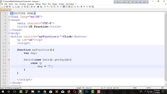 JavaScript Tutorial For Beginners Bangla Tutorial 2018 Part 10 смотреть онлайн