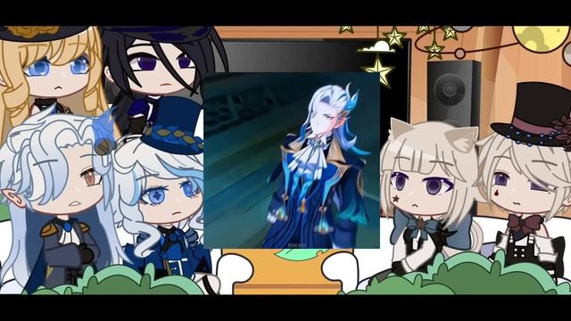 [ ? ] : Fontaine characters react to 4.1 Archon Quest + Edits | Genshin Impact | GCRV | Gacha Club смотреть онлайн