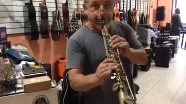 Sax Soprano le blanc paris - TESTE - SHAPER MUSIC смотреть онлайн