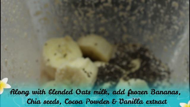 How to make Choco Banana Oats Smoothie without Milk/Sugar - Suitable for Diabetic, Adults, Kids смотреть онлайн