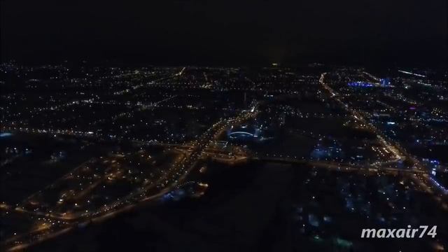 Челябинск за два дня до Нового года с высоты птичьего полета! смотреть онлайн