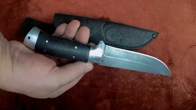 Нож "Лунь-3" цельнометаллический (сталь ХВ5 "алмазка", насечка) В2 https://korenok.ru смотреть онлайн